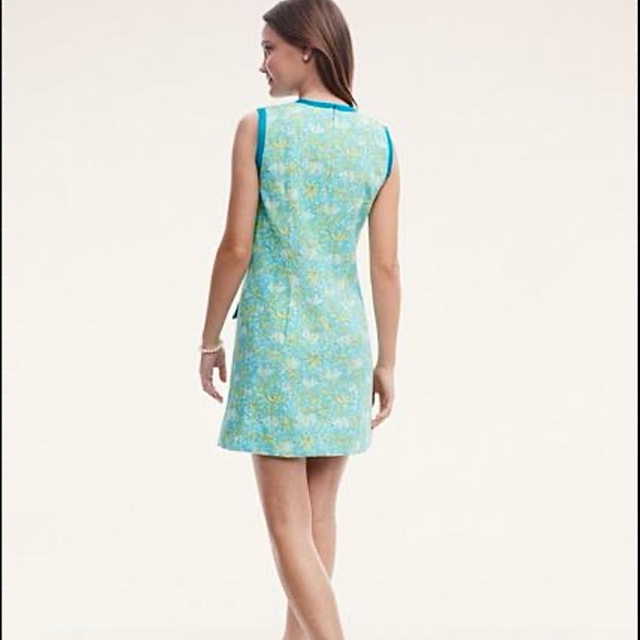 Rare! Brooks Brothers Sheep/Lamb Print Shift Dress 🐑 - Picture 3 of 10